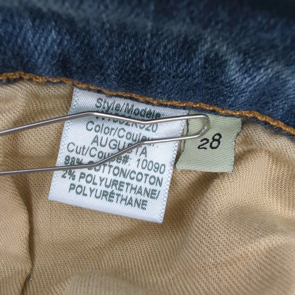 Rag & Bone Jean Womens 28 Skinny Jeans Blue Stretch Denim Made‎ USA W1602K520 - Picture 11 of 14